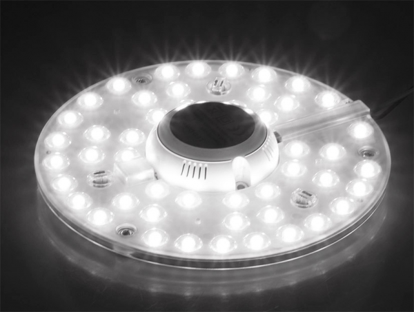 LED Umrüstmodul  für Leuchten Ø180mm, 24W, 2200lm, 4000K, Magnethalter